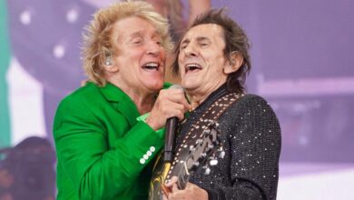Ronnie Wood and Rod Stewart team up for Farewell Album