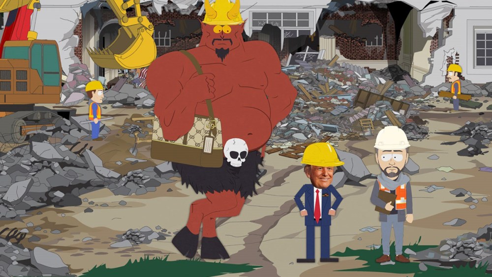 'South Park' plays a White House demolition episode for Halloween