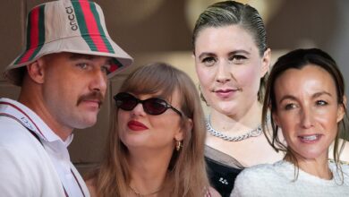 Taylor Swift says Travis Kelce mistook Hugh Grant's wife for Greta Gerwig