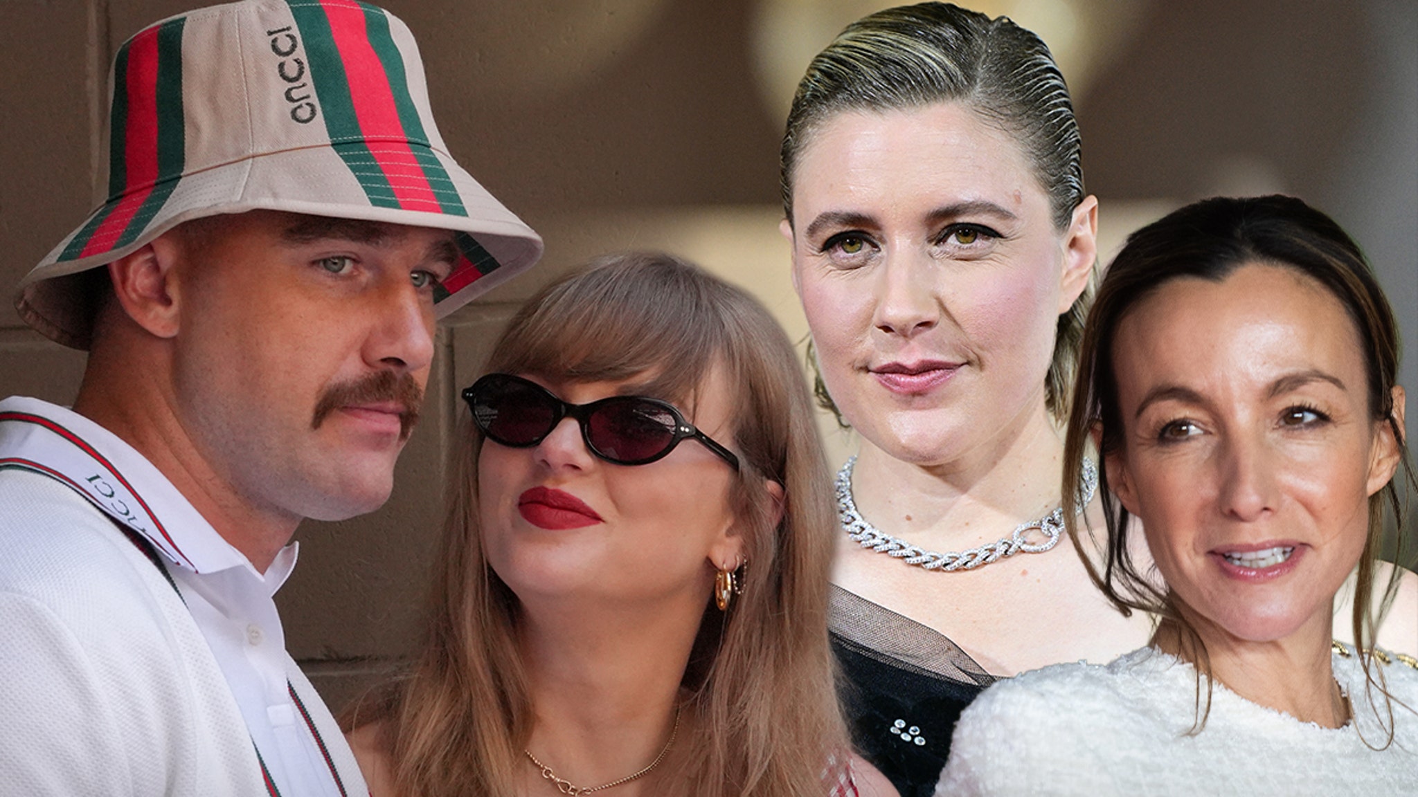 Taylor Swift says Travis Kelce mistook Hugh Grant's wife for Greta Gerwig