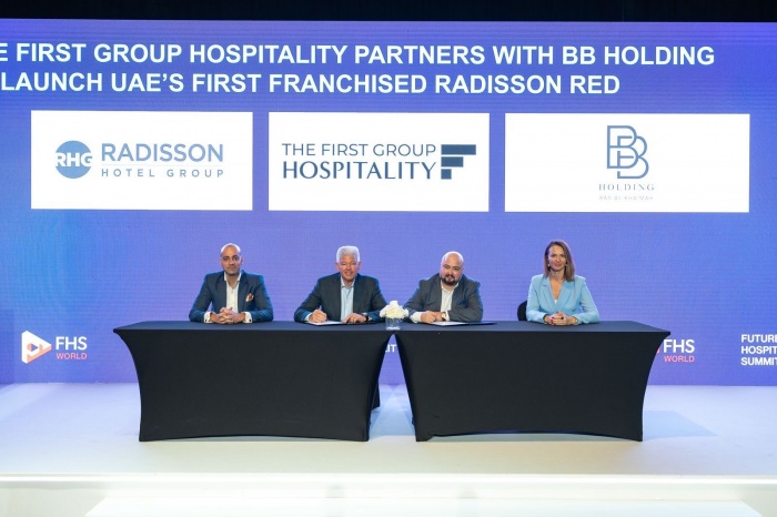 The First Group partners with BB Holding for the UAE's first Radisson Red on Marjan Island | News