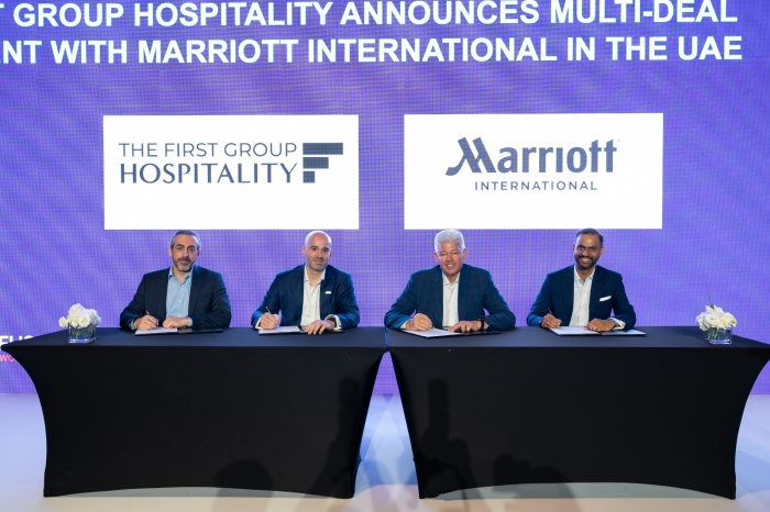 The first Group Hospitality announces a multi-deal agreement with Marriott International in the UAE | News