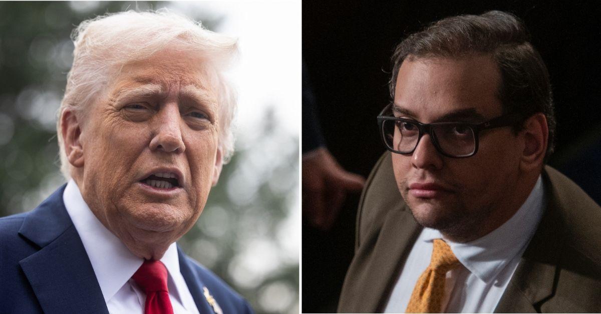 Trump orders the release of George Santos from prison