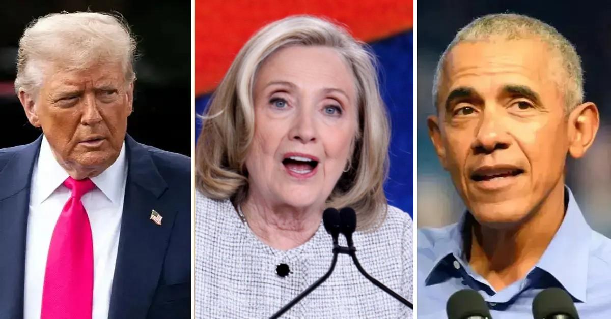 Trump's revenge list revealed...Hillary Clinton and Barack Obama are on it