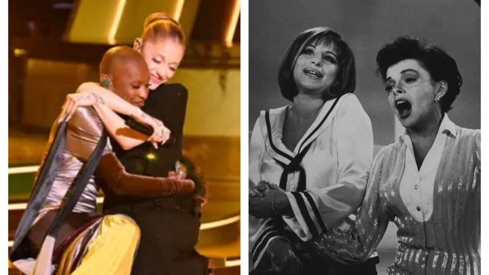 Ariana Grande, Cynthia Erivo 'Get Happy' Medley greets Barbra and Judy