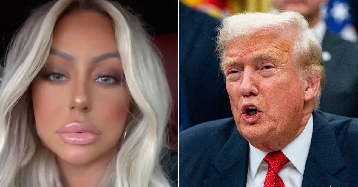 Aubrey O'Day blasts Donald Trump over ties to Jeffrey Epstein