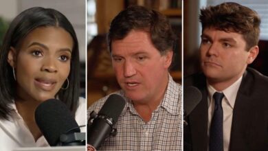 Candace Owens claims there is a Zionist conspiracy against Tucker Carlson