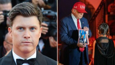 Colin Jost slammed for 'distasteful' Trump Halloween joke on SNL