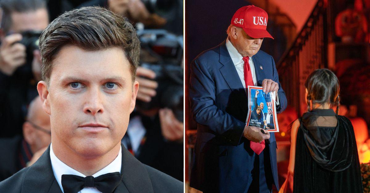 Colin Jost slammed for 'distasteful' Trump Halloween joke on SNL