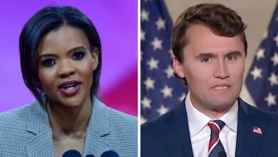 Details of the friendship between Candace Owens and Charlie Kirk visible