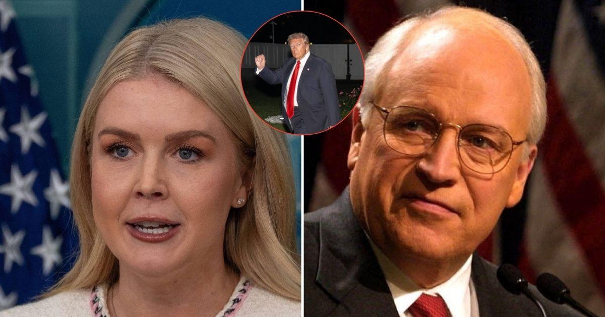 Dick Cheney's death gets an icy response from Karoline Leavitt