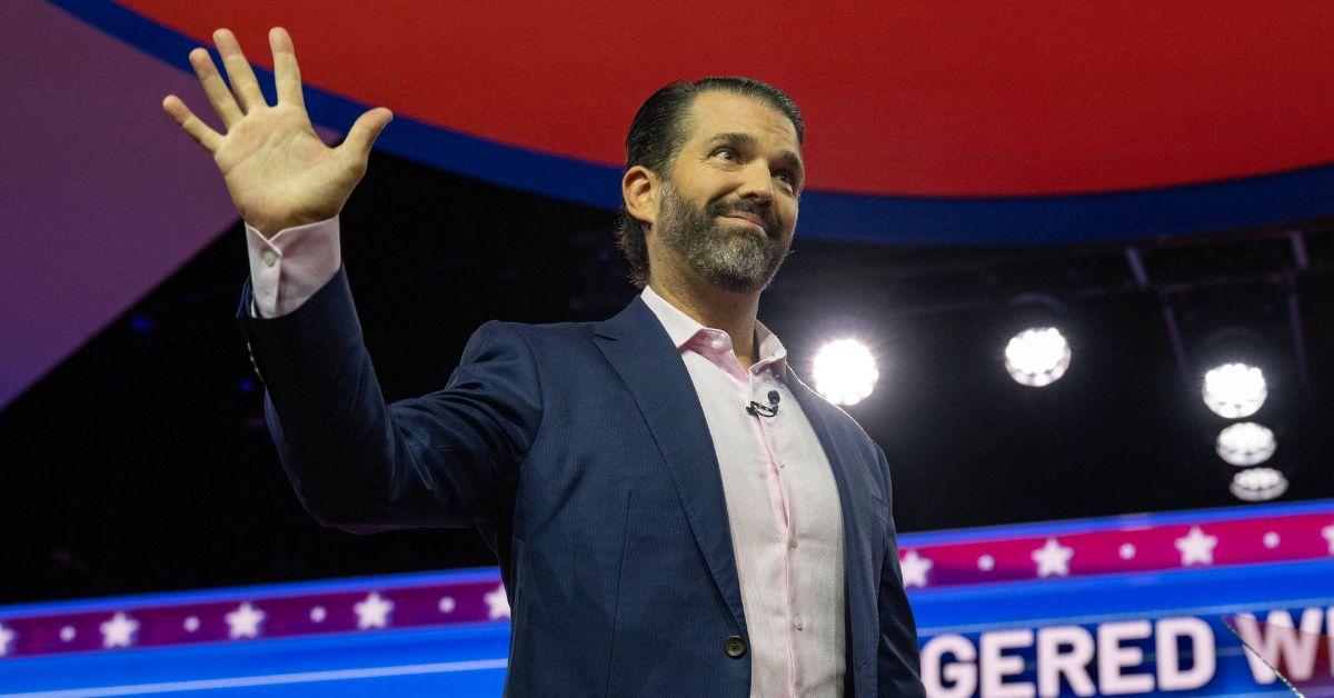 Donald Trump Jr. is being eyed for the 2028 presidential run