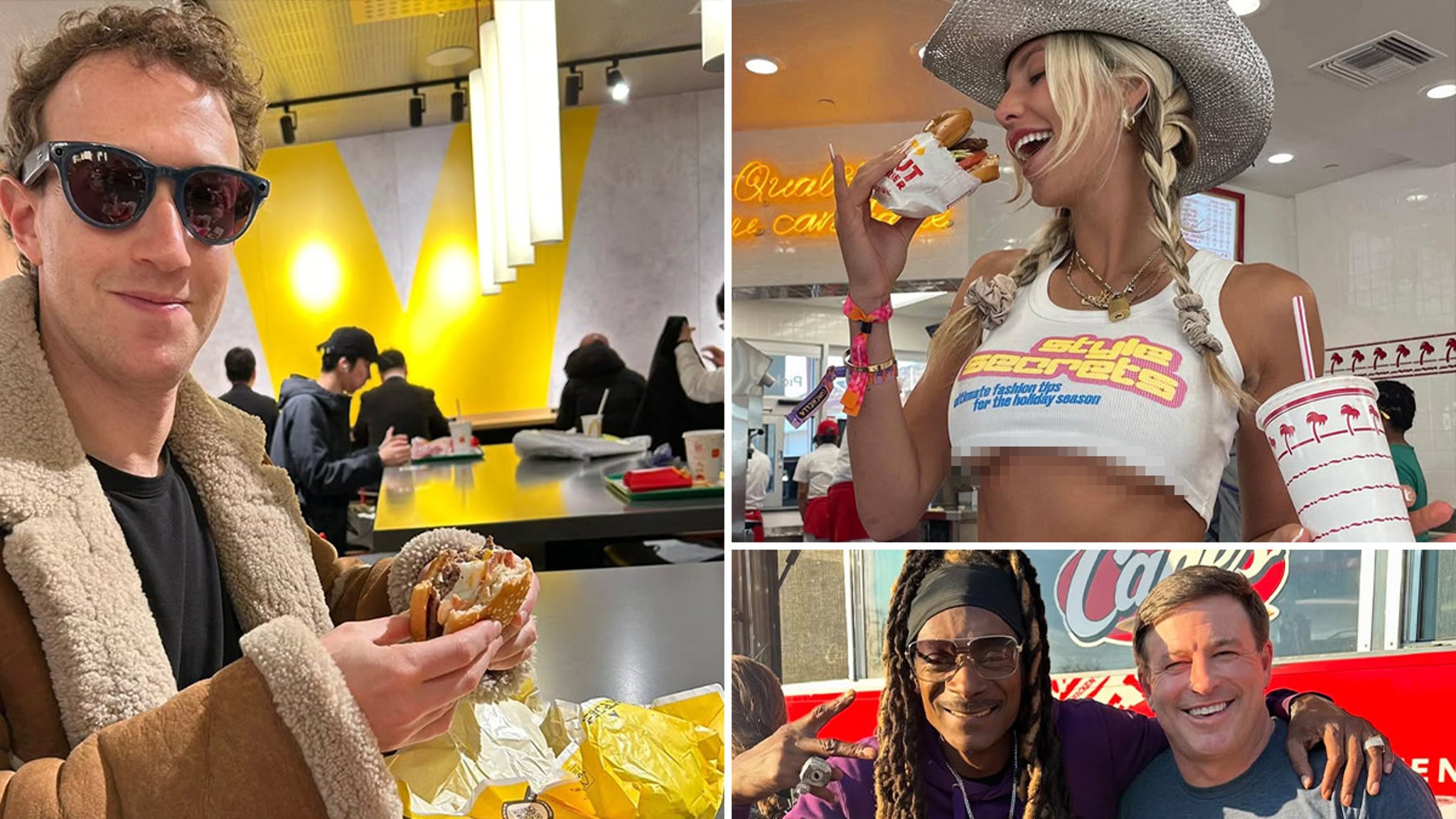 Famous Fast Food Junkies...Happy Fast Food Day!