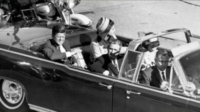 Forensic doctor claims JFK was shot 'from the front' of his head