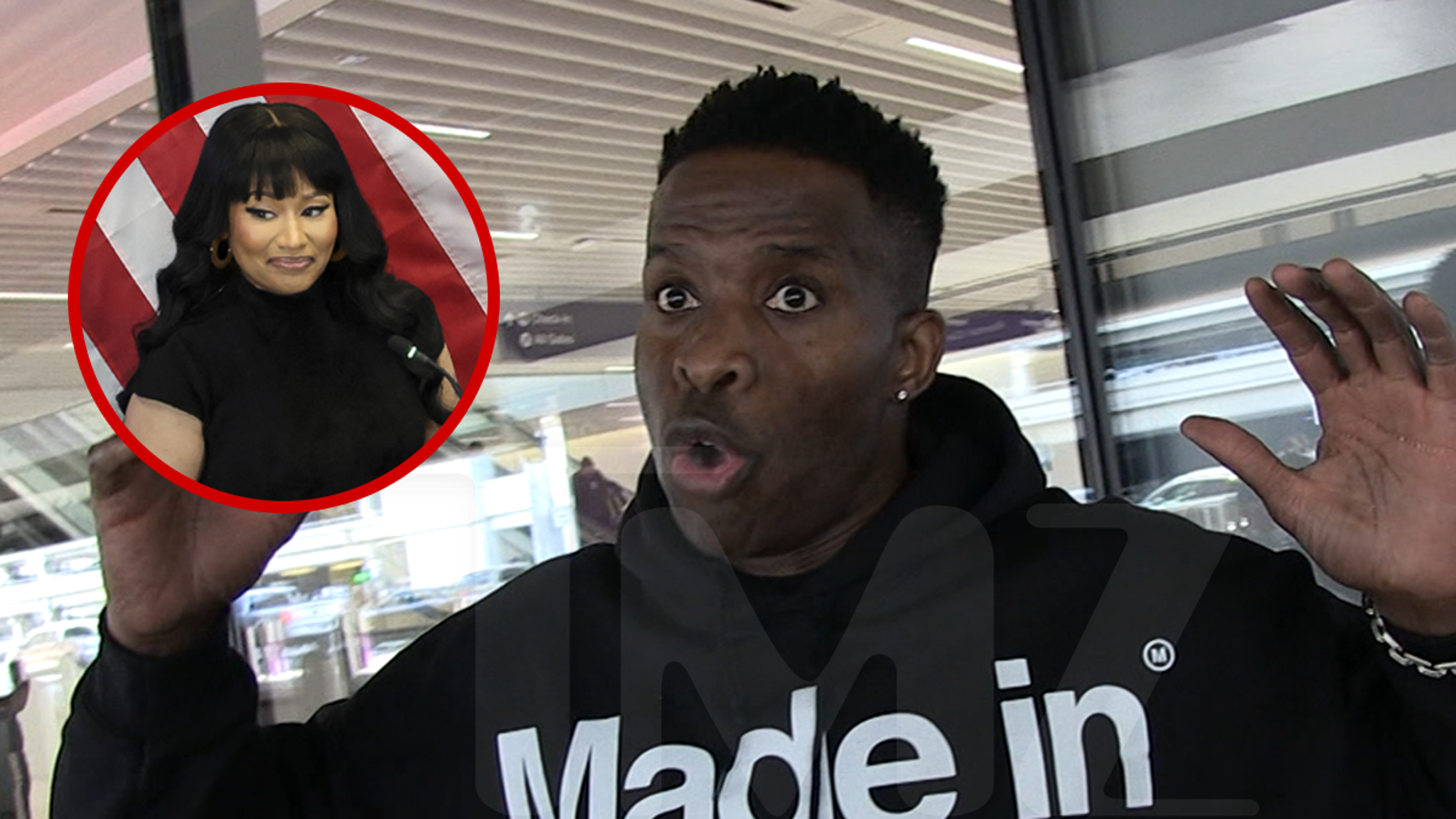 Godfrey questions Nicki Minaj's UN speech and questions whether she is generous