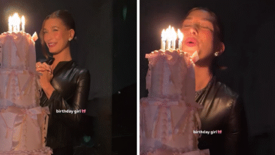 Hailey Bieber celebrates 29th birthday early with huge cake, Rhode Products