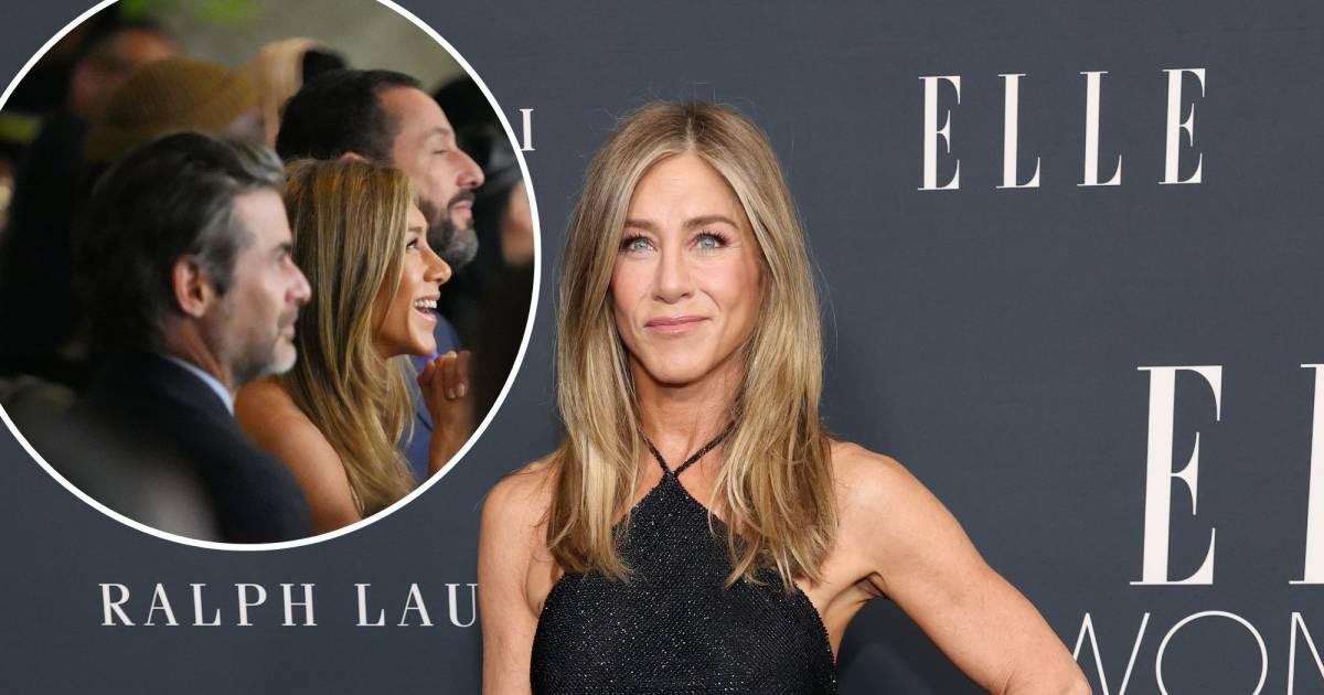 Jennifer Aniston and Jim Curtis enjoy a double date with Adam Sandler