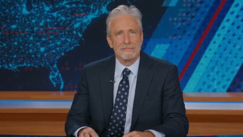 Jon Stewart thanks fans as he renews as 'Daily Show' host