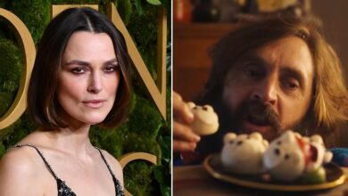 Keira Knightley struggled over 'disgusting' kiss for Christmas advert