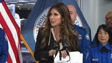 Kristi Noem made fun of after admitting the Photo-Op TSA bonus checks were fake