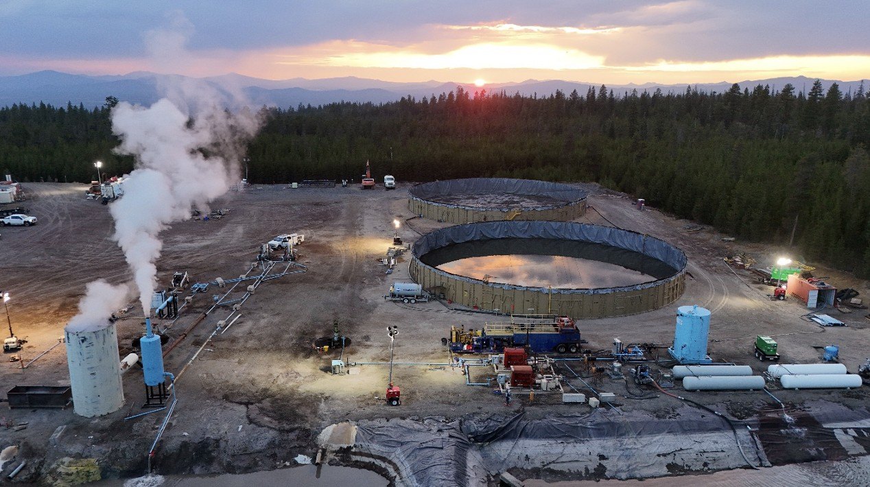 Photo of Mazama Energy's Newberry Volcano Project