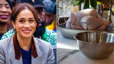 Meghan Markle ridiculed as 'Salmonella Sussex' after Thanksgiving clip