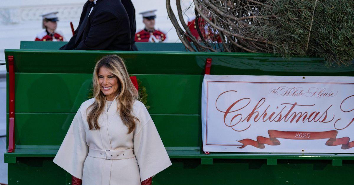 Melania Trump was quick to troll the fleeing White House Christmas event