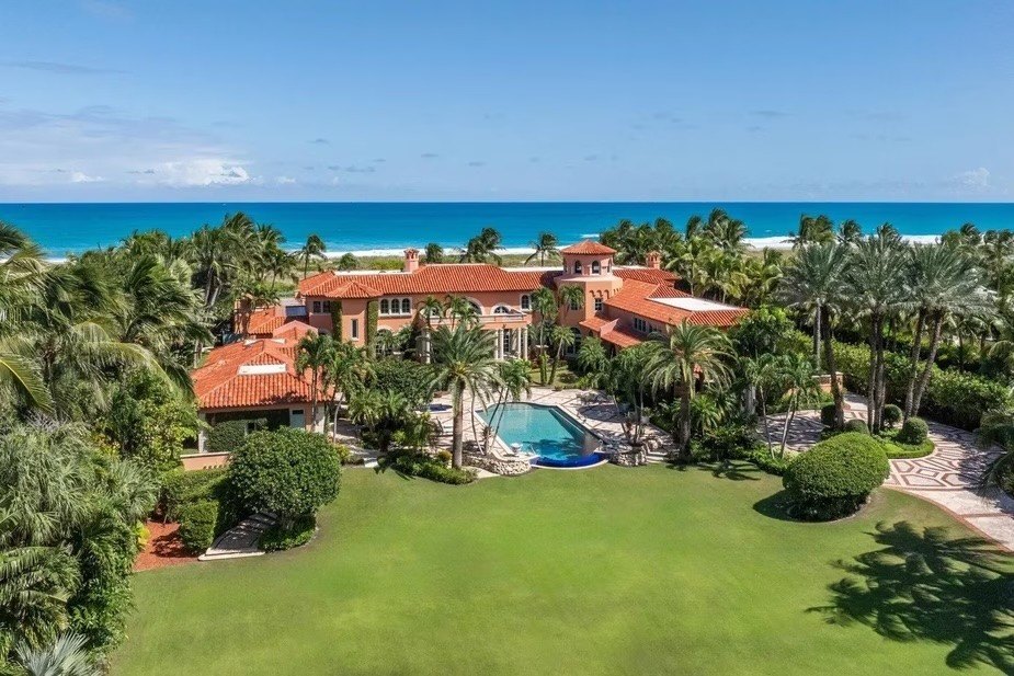 Photo of a Palm Beach home for sale for more than $200 million
