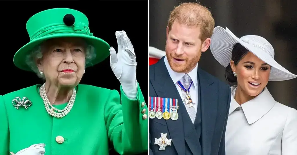 Prince Harry and Meghan Markle accused of taking a swipe at the late Queen Elizabeth