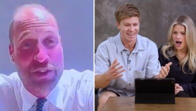 Prince William looks 'saddened' during surprise 'DWTS' appearance