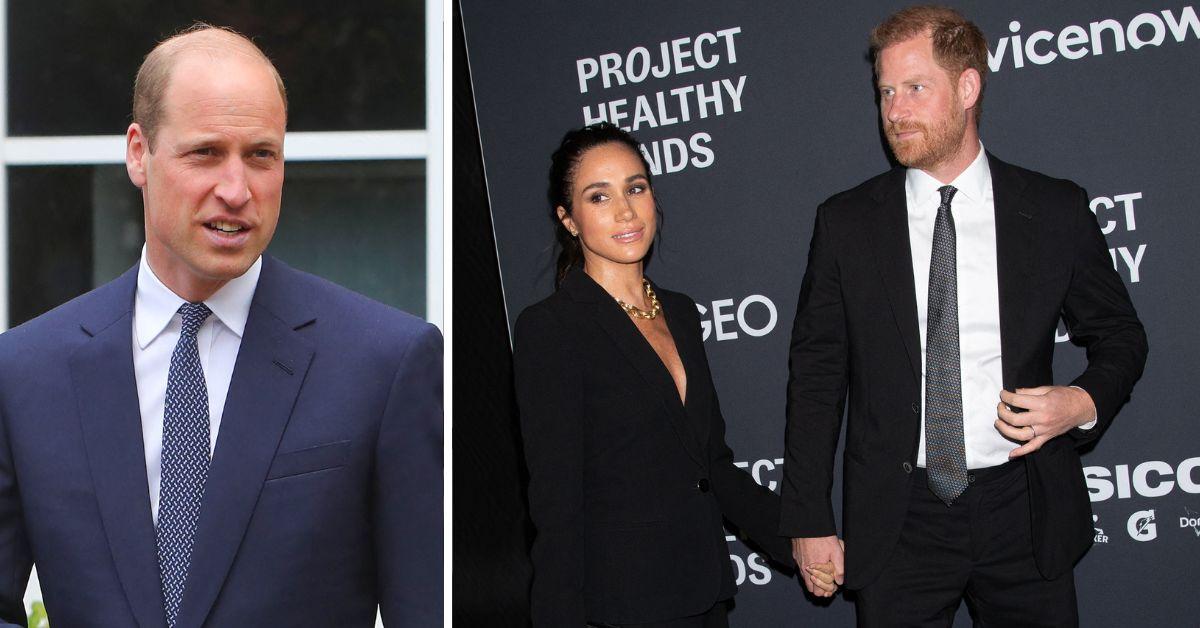 Prince William 'plans to strip Harry and Meghan of their royal titles'