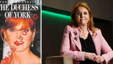 Sarah Ferguson's 'Whirlwind Affair' claims resurface after title was removed