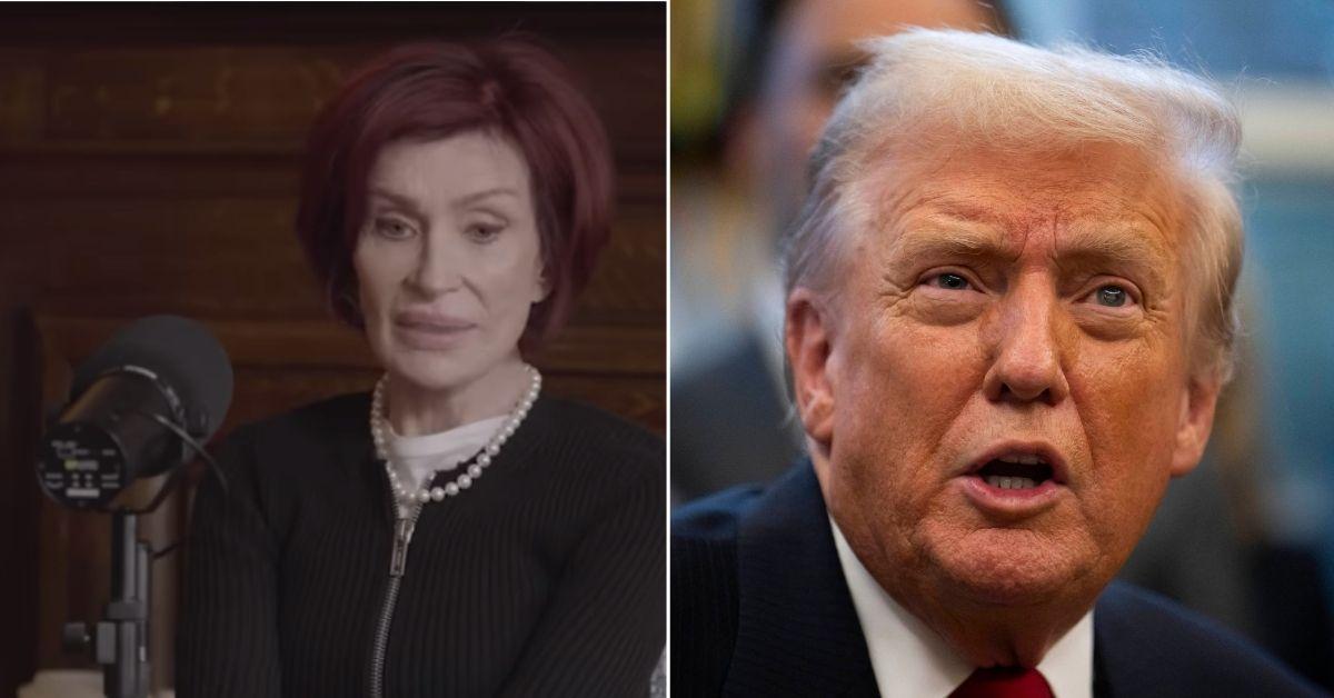 Sharon Osbourne bursts into tears upon hearing Donald Trump's Ozzy tribute