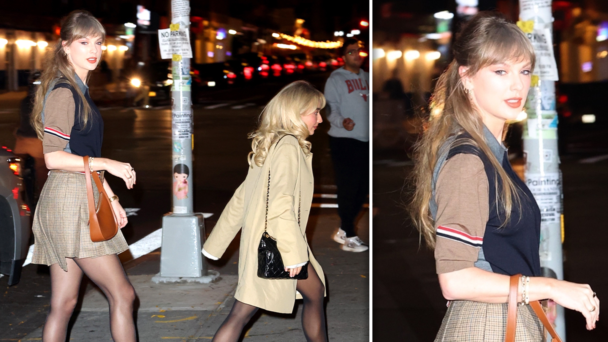 Taylor Swift has dinner with Sabrina Carpenter in New York City