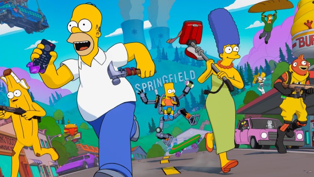 'The Simpsons' is coming to Fortnite via a month-long Battle Royale season