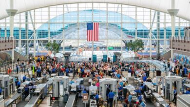 The US government shutdown continues to cause delays at major travel hubs