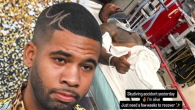 Animal influencer Mike 'Real Tarzann' Holston is injured in a skydiving accident