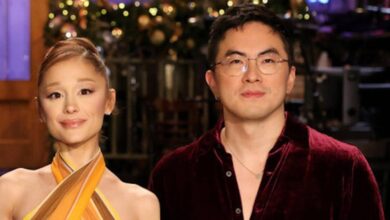 Ariana Grande responds to Bowen Yang's emotional final episode of SNL
