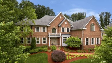 Exterior of a red brick single-family home in Fairfax, VA, commonly used in articles explaining can a seller refuse to pay a buyer’s agent.