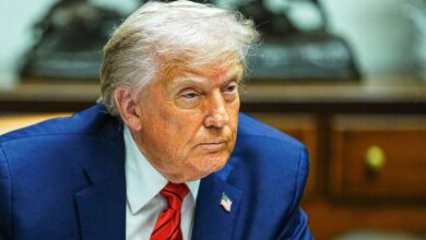 Donald Trump has criticized the appearance of an eight-year-old girl