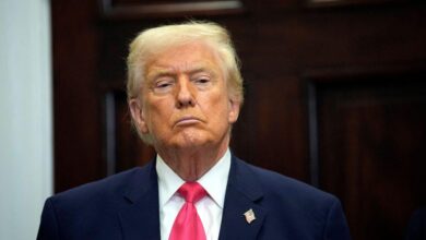 Donald Trump is raising concerns with two bandages on his right hand