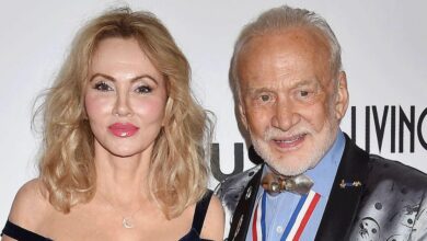 How did Buzz Aldrin's wife die?