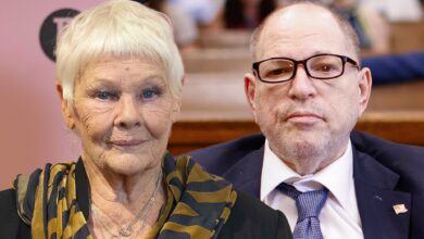 Judi Dench says Harvey Weinstein 'did his time', HW praises her