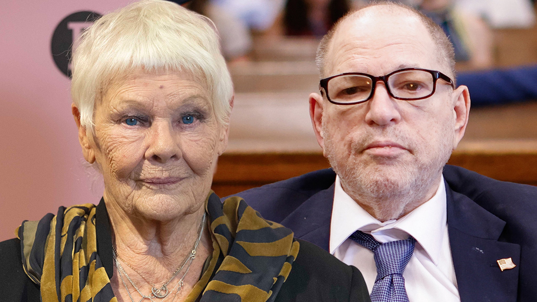 Judi Dench says Harvey Weinstein 'did his time', HW praises her