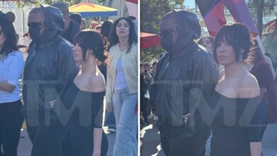 Kanye West takes wife Bianca Censori and his kids to Disney's California Adventure