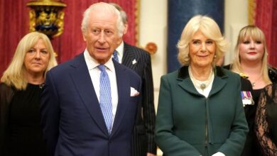 King Charles III and his wife Queen Camilla unveil their 2025 Christmas card