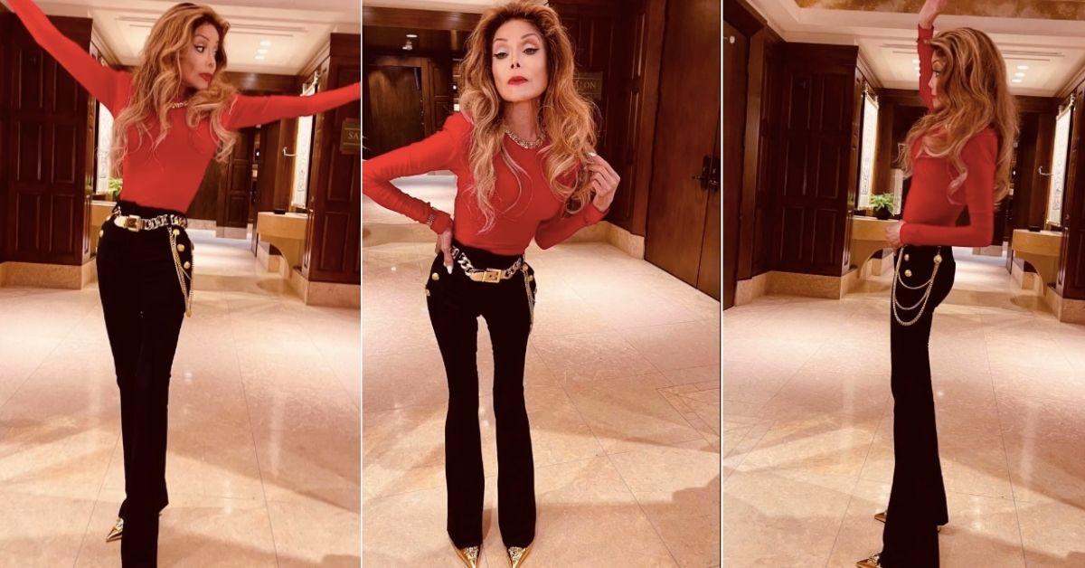 La Toya Jackson fuels health concerns and shows off an alarmingly thin figure