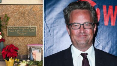 Matthew Perry's crypt marker is finally revealed two years after his death