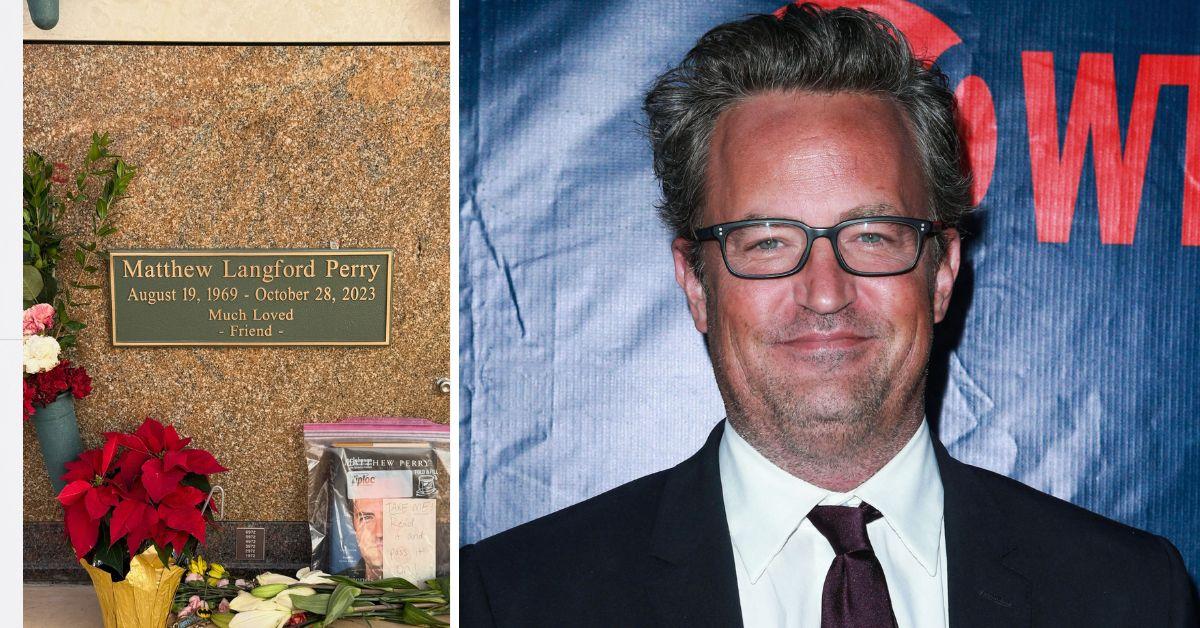 Matthew Perry's crypt marker is finally revealed two years after his death