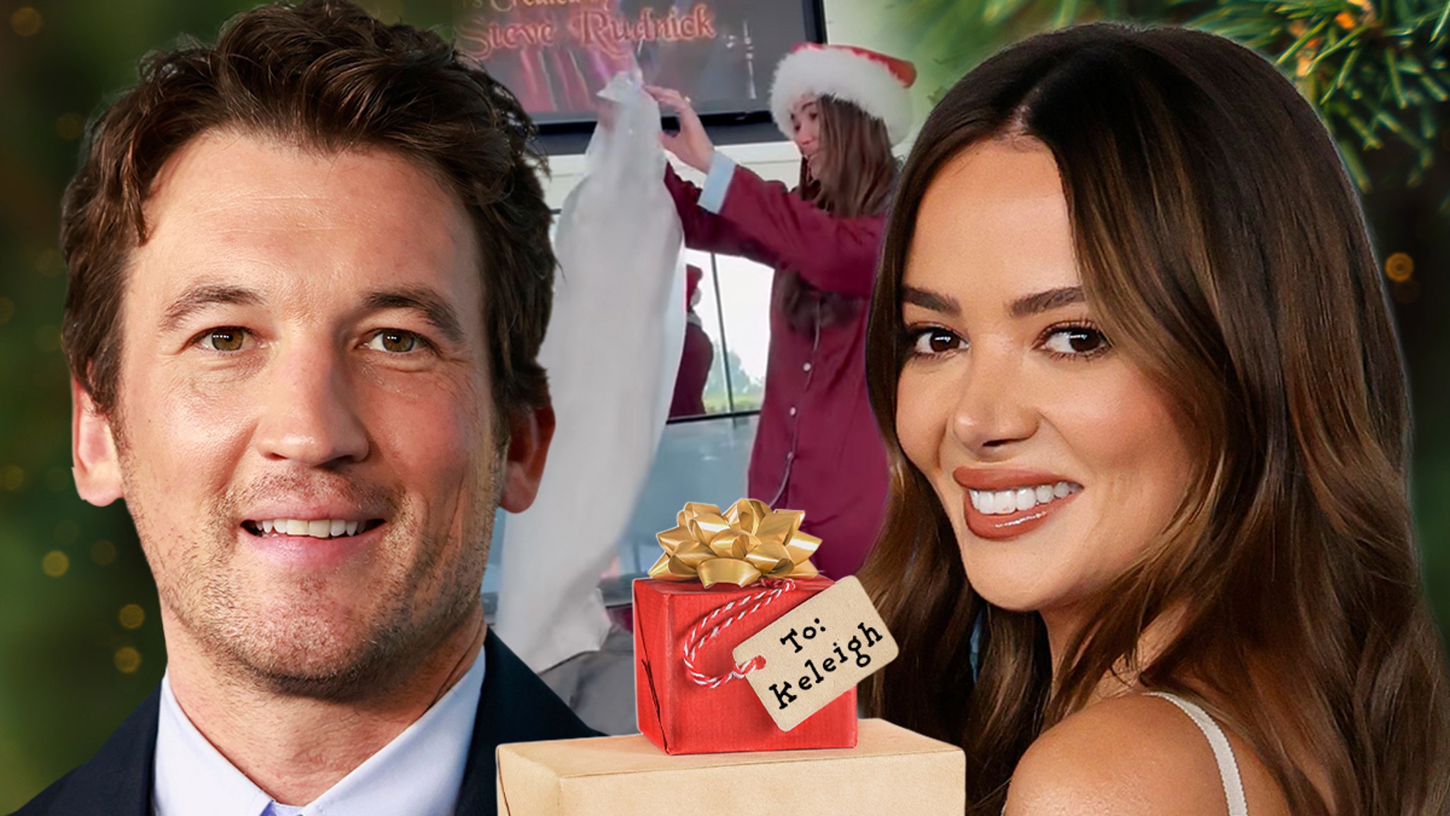 Miles Teller has wife Keleigh's wedding dress remade after it caught fire